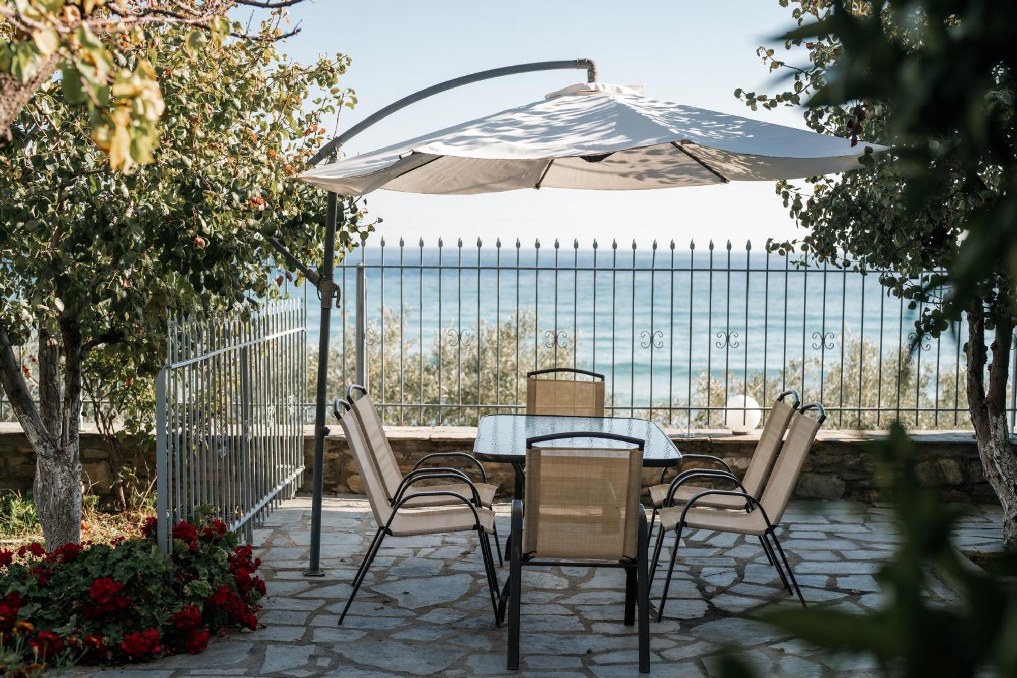 Aegean View Villa Loutra Elevtheron Exteriör bild