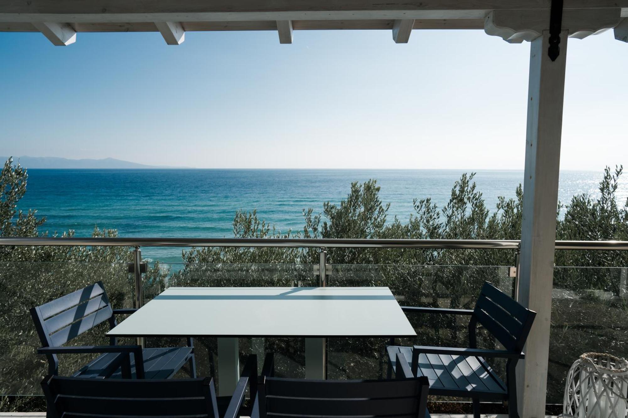 Aegean View Villa Loutra Elevtheron Exteriör bild
